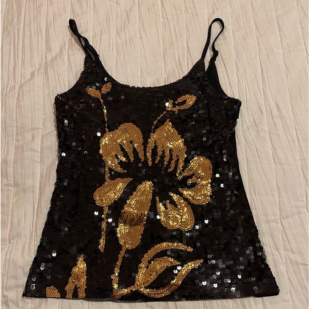 Love J sequin Tank size medium